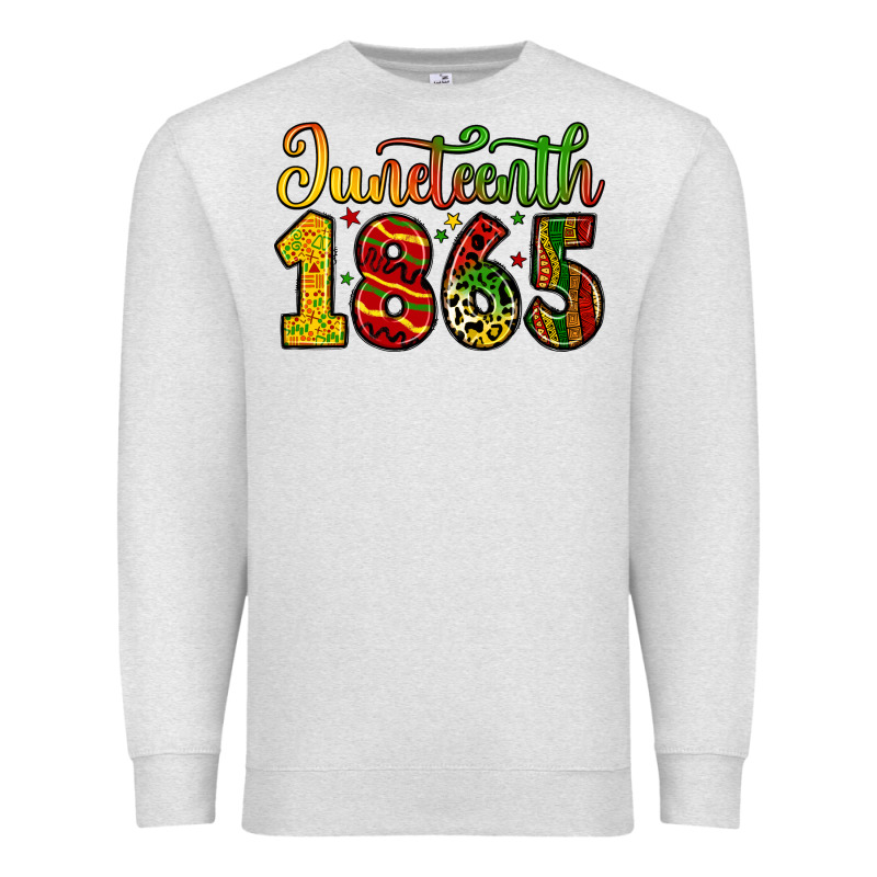Juneteenth 1865 Premium Sweatshirt by Zillion Design Studio | Teevron