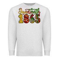 Oatmeal Heather juneteenth 1865 Premium Sweatshirt - Zillion Design Studio