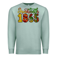 Seafoam juneteenth 1865 Premium Sweatshirt - Zillion Design Studio
