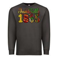 Smoke juneteenth 1865 Premium Sweatshirt - Zillion Design Studio