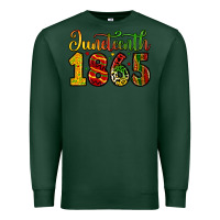 Sports Green juneteenth 1865 Premium Sweatshirt - Zillion Design Studio