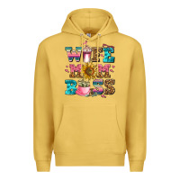 Antique Gold wife mom boss Premium Hoodie - AdoDesignShop