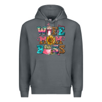 Rock wife mom boss Premium Hoodie - AdoDesignShop
