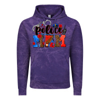 Cloud Purple police mom Vintage Hoodie - AdoDesignShop