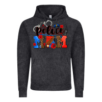 Vintage Black police mom Vintage Hoodie - AdoDesignShop