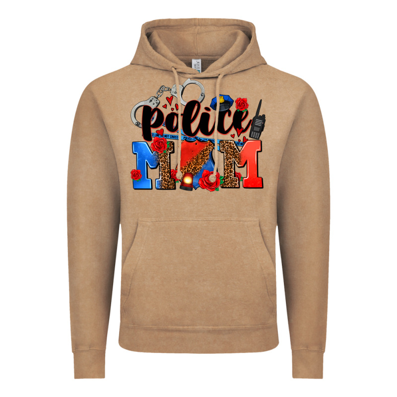Police Mom Vintage Hoodie by AdoDesignShop | Teevron
