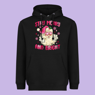 Heavyweight Hoodie stay merry and bright