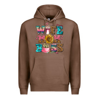 Chestnut wife mom boss Premium Hoodie - AdoDesignShop