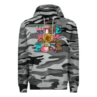 Slate Camo wife mom boss Premium Hoodie - AdoDesignShop