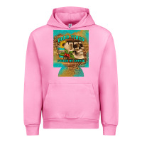 Fuchsia Pink dead tired fueled by coffee 12 oz can cooler (regular) Urban Hoodie - Artiststas