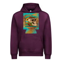 Mauve Wine dead tired fueled by coffee 12 oz can cooler (regular) Urban Hoodie - Artiststas