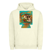Pigment Pistachio dead tired fueled by coffee 12 oz can cooler (regular) Urban Hoodie - Artiststas