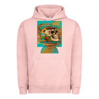 Pigment Salmon dead tired fueled by coffee 12 oz can cooler (regular) Urban Hoodie - Artiststas