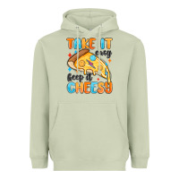 Matcha take it easy keep it cheesy Heavyweight Hoodie - MaliasSmallBusiness