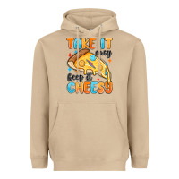 Mushroom take it easy keep it cheesy Heavyweight Hoodie - MaliasSmallBusiness