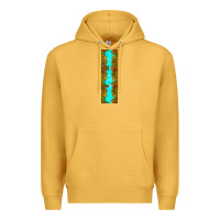 Mustard autumn squirrel pen wraps Premium Hoodie - BundleAndBundleShop