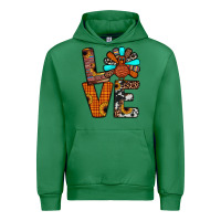 Emerald turkey love Urban Hoodie - JahusDesignShop