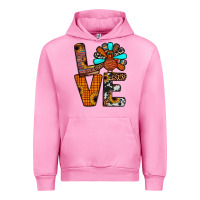 Fuchsia Pink turkey love Urban Hoodie - JahusDesignShop