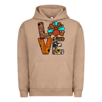 Pigment Burro turkey love Urban Hoodie - JahusDesignShop