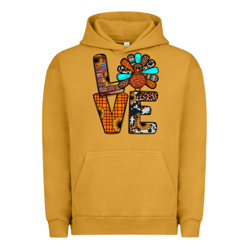 Turkey Love Urban Hoodie by JahusDesignShop | Teevron