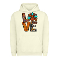 Pigment Pistachio turkey love Urban Hoodie - JahusDesignShop