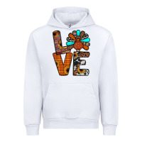 White turkey love Urban Hoodie - JahusDesignShop