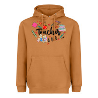 Meerkat teacher heart Heavyweight Hoodie - MaliasSmallBusiness