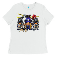 White police gnome Ladies Tee - BarkalooDesign
