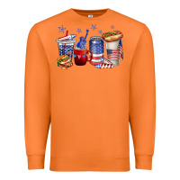 Carrot 4th of july coffee cups Premium Sweatshirt - texasbilliewilder