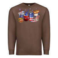 Chestnut 4th of july coffee cups Premium Sweatshirt - texasbilliewilder