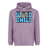 Lavender wild child blue skeleton Heavyweight Hoodie - MaliasSmallBusiness