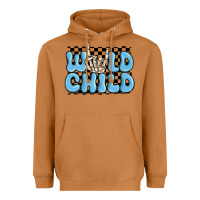 Meerkat wild child blue skeleton Heavyweight Hoodie - MaliasSmallBusiness
