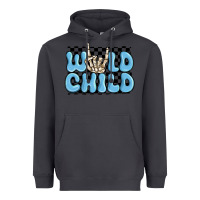 Smoke wild child blue skeleton Heavyweight Hoodie - MaliasSmallBusiness