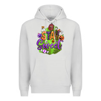 Dove Grey stay sweet halloween Premium Hoodie - BundleAndBundleShop