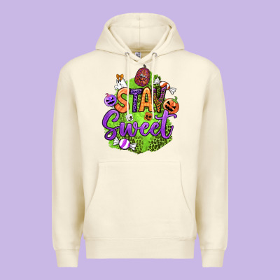 Stay Sweet Halloween Premium Hoodie Designed By Bundleandbundleshop