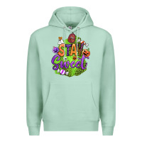 Seafoam stay sweet halloween Premium Hoodie - BundleAndBundleShop