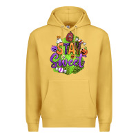 Antique Gold stay sweet halloween Premium Hoodie - BundleAndBundleShop