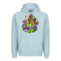 Blue Mist stay sweet halloween Premium Hoodie - BundleAndBundleShop