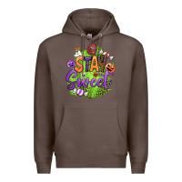 Coffee stay sweet halloween Premium Hoodie - BundleAndBundleShop