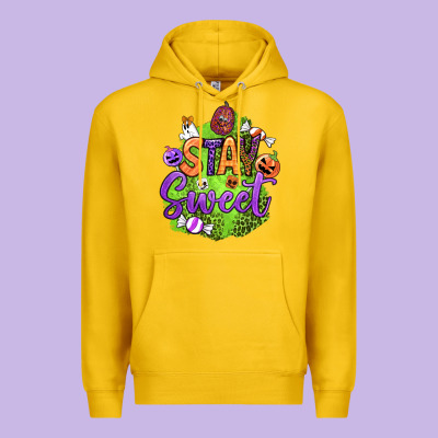 Stay Sweet Halloween Premium Hoodie Designed By Bundleandbundleshop