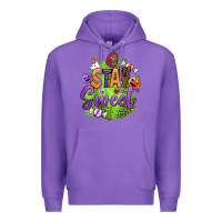 Purple stay sweet halloween Premium Hoodie - BundleAndBundleShop