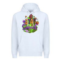 White stay sweet halloween Premium Hoodie - BundleAndBundleShop