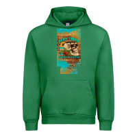 Emerald dead tired fueled by coffee 12 oz can cooler  (slim) Urban Hoodie - Artiststas