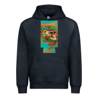 Navy dead tired fueled by coffee 12 oz can cooler  (slim) Urban Hoodie - Artiststas