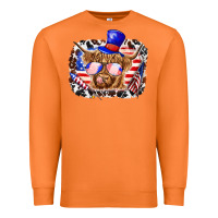 Carrot 4th of july cow Premium Sweatshirt - texasbilliewilder