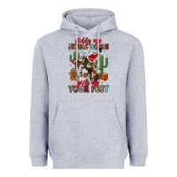 Heather Grey giddy up jingle horse pick up your feet Heavyweight Hoodie - MaliasSmallBusiness