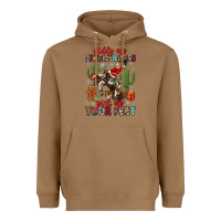 Toasted Coconut giddy up jingle horse pick up your feet Heavyweight Hoodie - MaliasSmallBusiness