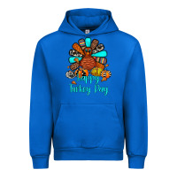 Cobalt happy turkey day Urban Hoodie - JahusDesignShop