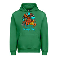 Emerald happy turkey day Urban Hoodie - JahusDesignShop