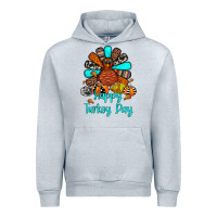 Heather Grey happy turkey day Urban Hoodie - JahusDesignShop